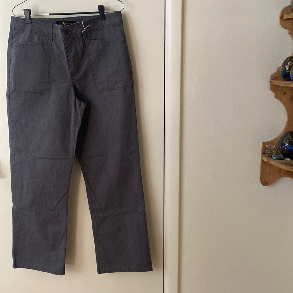 Gloria Vanderbilt grey trousers average women’s 10